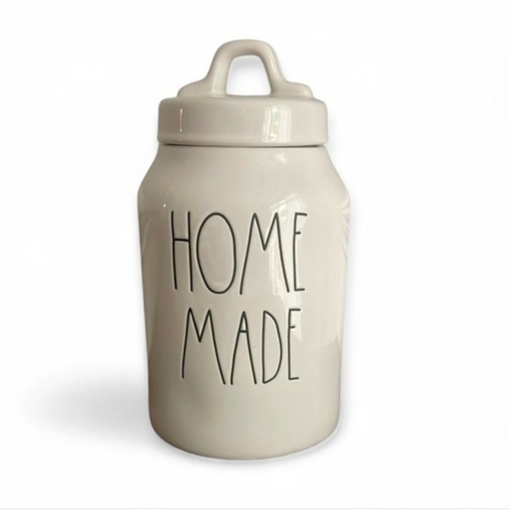 Rae Dunn White Homemade Canister‎ Farmhouse Kitchen Decor